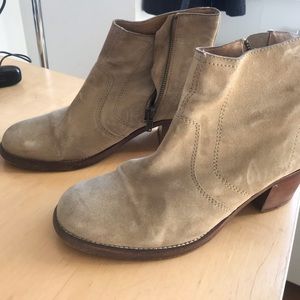 A.P.C Chelsea boots with 2 inches heel